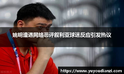 姚明遭遇网络恶评叙利亚球迷反应引发热议